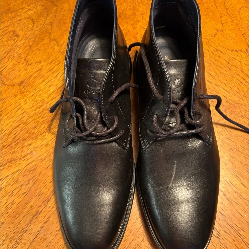 Cole Haan GrandEvolution Black Leather Chukka Boots Men’s Size 10M C26302